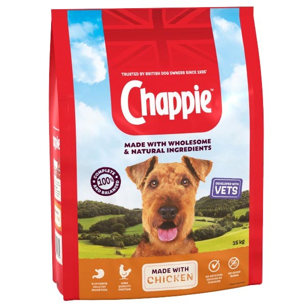 Chappie Complete Chicken & Wholegrain Adult 15kg Dry Dog Food