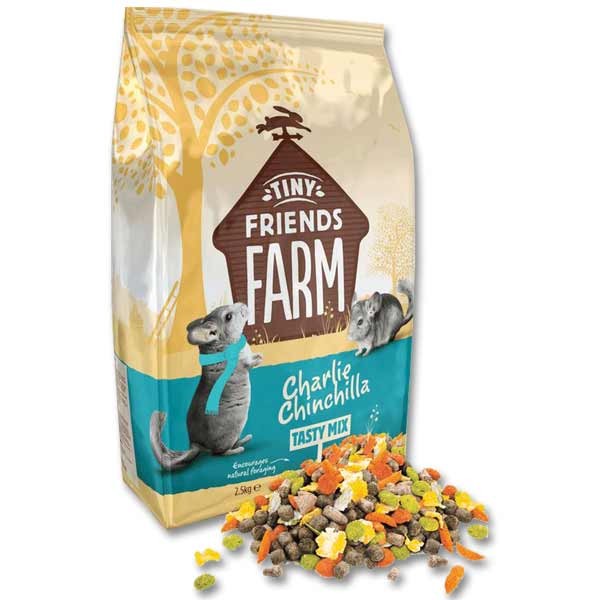 Tiny Friends Farm Charlie Chinchilla Tasty Mix 2.5kg