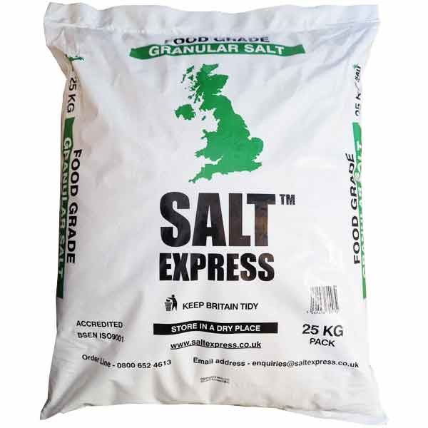 Granular Salt 25kg (Mixed Brands)