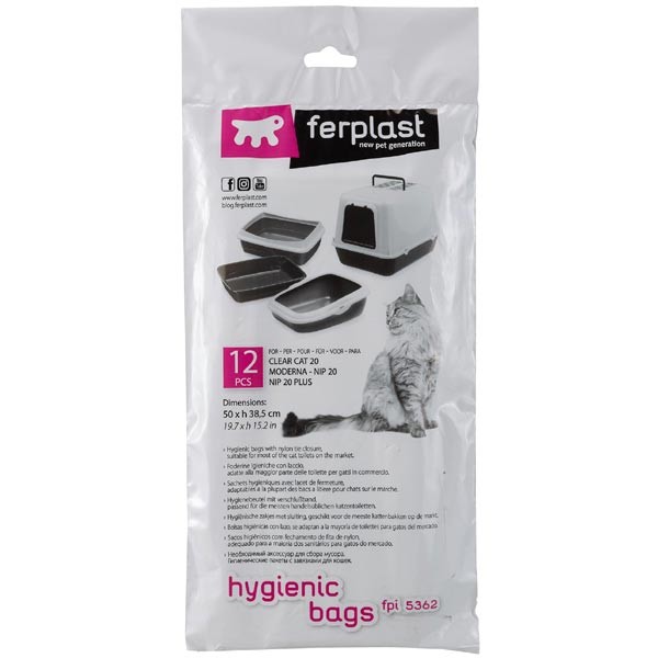 Ferplast Hygienic Bags for Cat Litter Trays FPI 5362