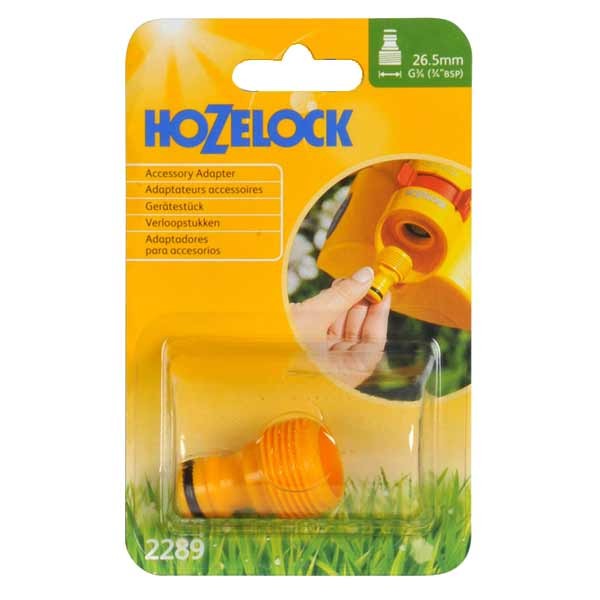 Hozelock Accessory Adaptor 3/4" BSP Male Thread