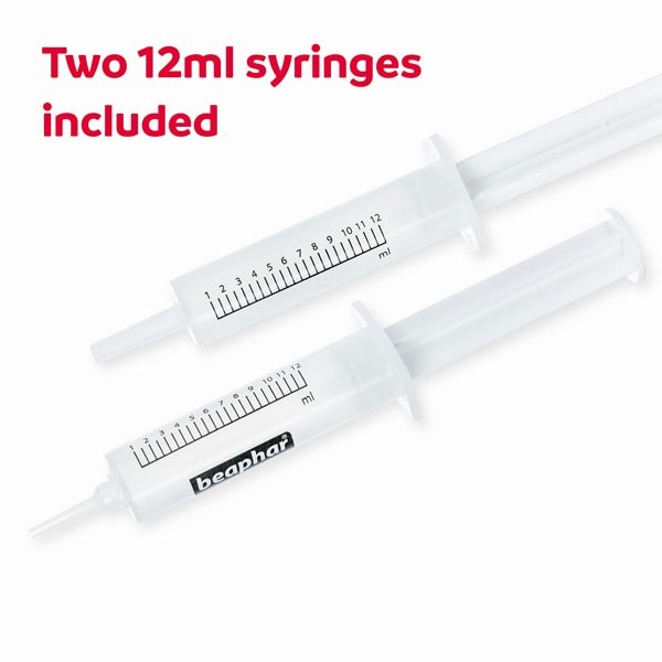 Beaphar Lactol Milk Replacer Feeding Syringes for Kittens & Puppies 2 Pack