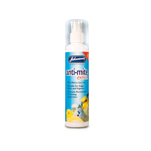 Johnson's Anti-Mite Extra Spray for Birds 150ml