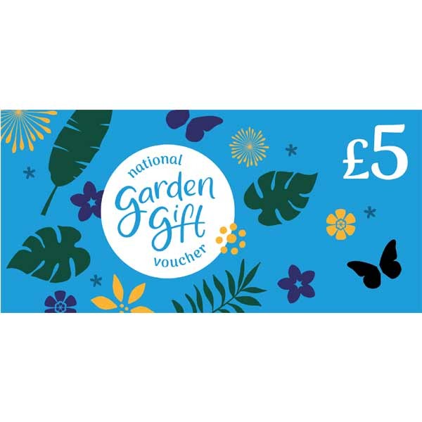 National Garden Gift Voucher £5.00 Paper Voucher