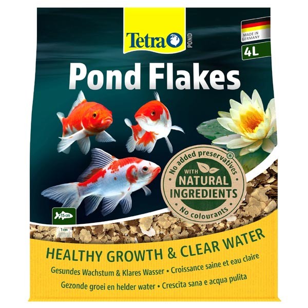 Tetra Pond Flake Food 4 Litres / 800g