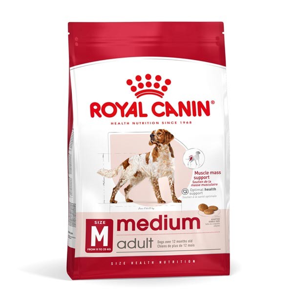 Royal Canin Medium Adult 15kg Dry Dog Food