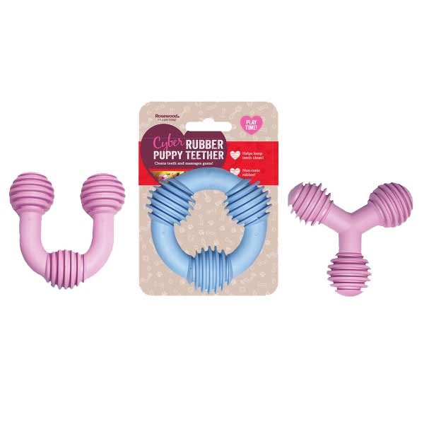 Rosewood Teether Shapes Assorted