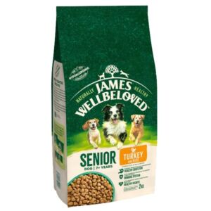 James Wellbeloved Turkey & Rice Senior 2kg Dry Dog Food