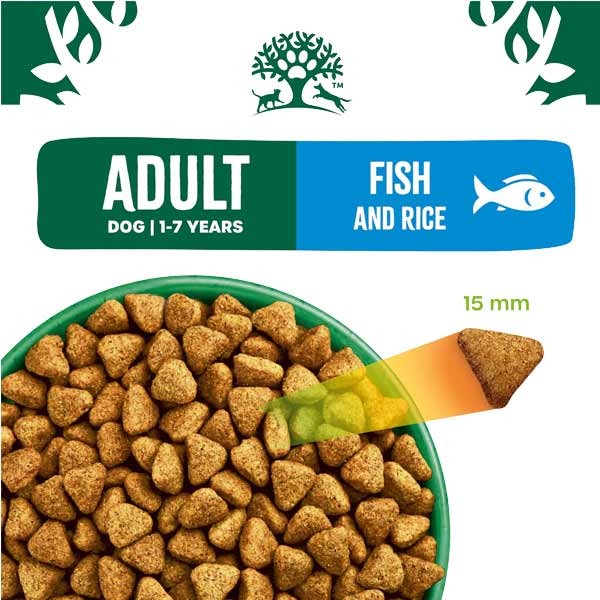 James Wellbeloved Fish & Rice Adult 2kg Dry Dog Food