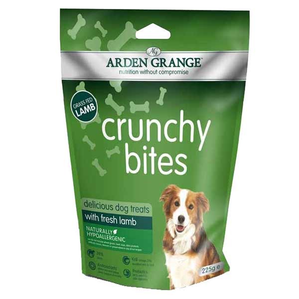 Arden Grange Crunchy Bites with Fresh Lamb 225g Dog Treat