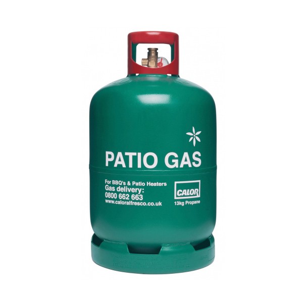 Calor Gas Patio Gas Bottle (Propane) Refill 13kg