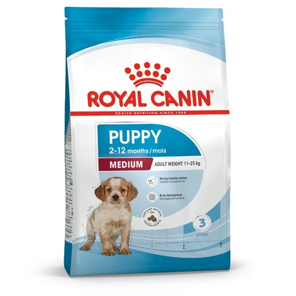 Royal Canin Medium Puppy 15kg Dry Dog Food