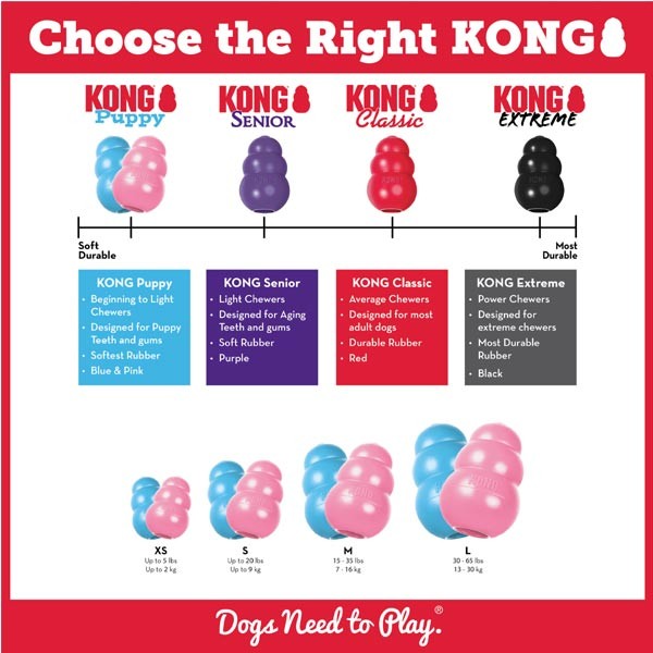 KONG Puppy Medium Dog Toy