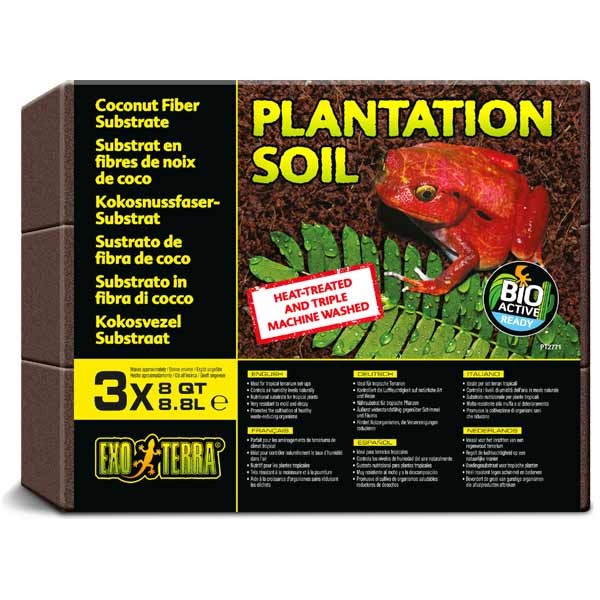 Exo Terra Plantation Soil Triple Pack