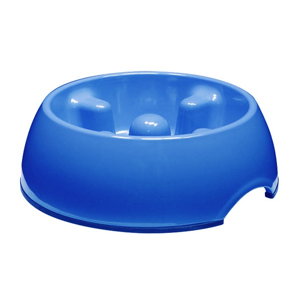 Dogit Anti Gulping Bowl Blue - Medium