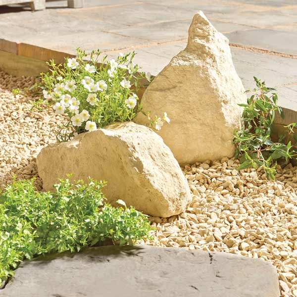 Cotswold Cream Coloured Rockery Pieces Single