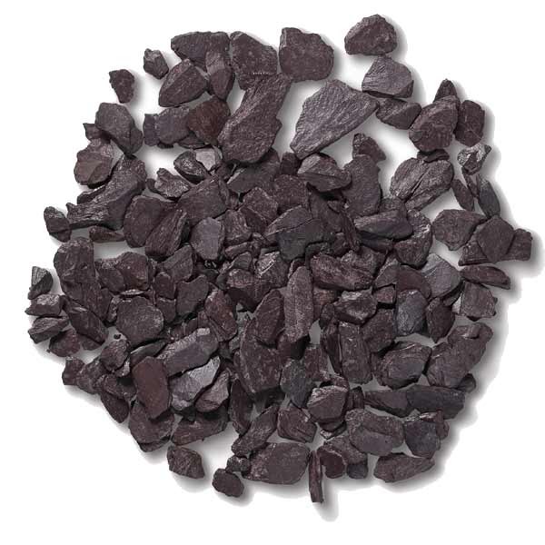 Plum Coloured Slate Chips 40mm