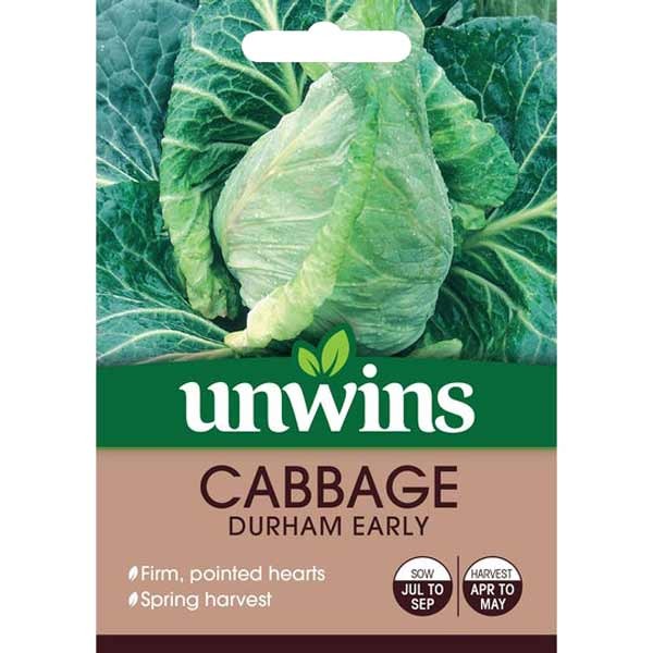 Unwins Cabbage Durham Early Seeds