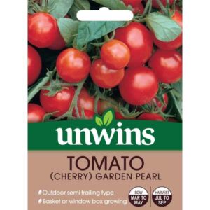 Unwins Tomato Cherry Garden Pearl Seeds