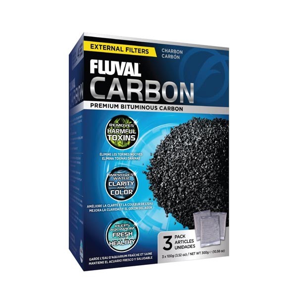 Fluval Carbon 3 x 100g