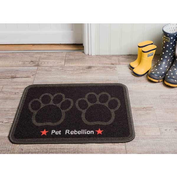 Pet Rebellion Dinner Mate Jet Black 40x60cm