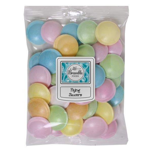 Bramble Foods Flying Saucers Confectionery Bag