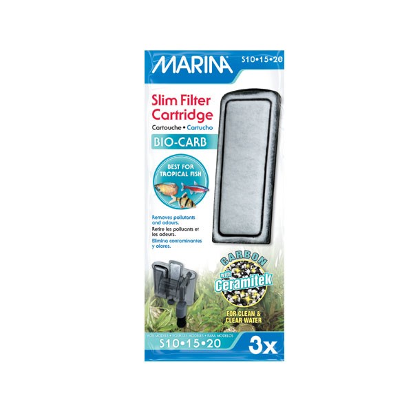 Marina Slim Filter Carbon 3pcs