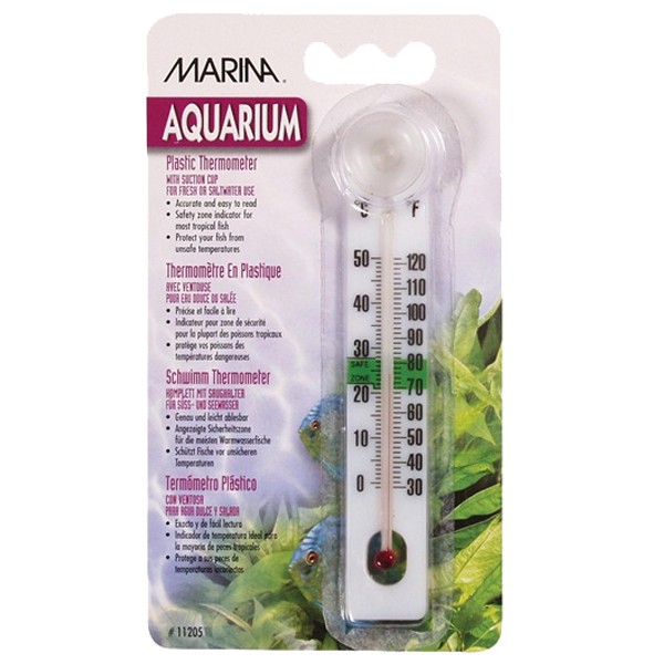 Marina Liquid Crystal Plastic Thermometer