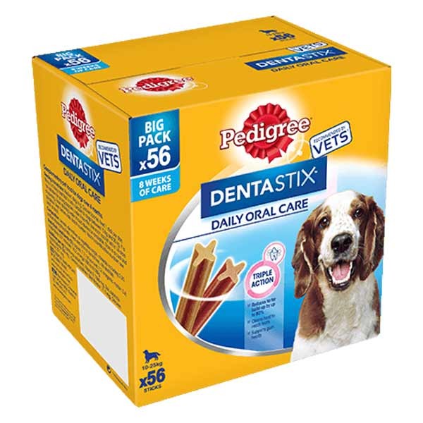 Pedigree Dentastix Daily Adult Medium 56 Pack Dog Treat