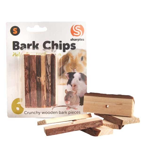 Sharples Bark Chips Chew Toy 6 Pack