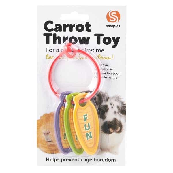 Carrot Throw Rabbit Toy