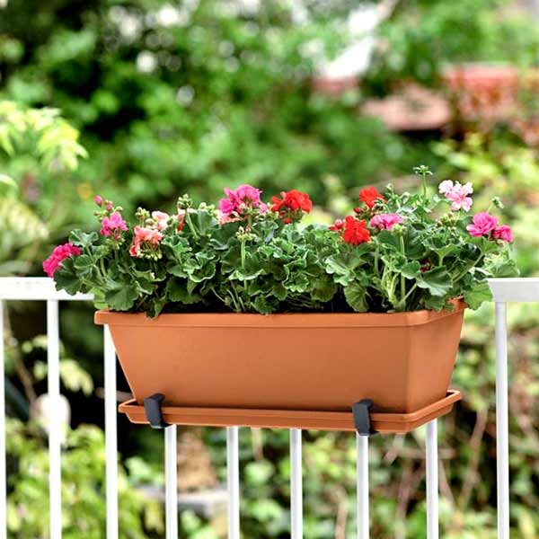 Elho Barcelona Trough Terra 50cm Planter