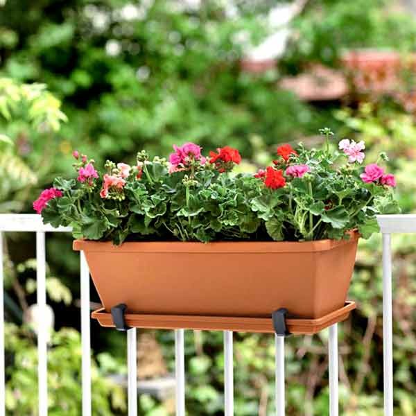 Elho Barcelona Trough Terra 90cm Planter