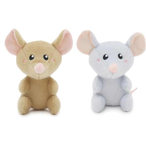 Rosewood Jolly Moggy Cheeky Mice Assorted Colours (Single) Cat Toy