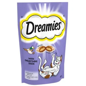 Dreamies with Delectable Duck 60g Cat Treat