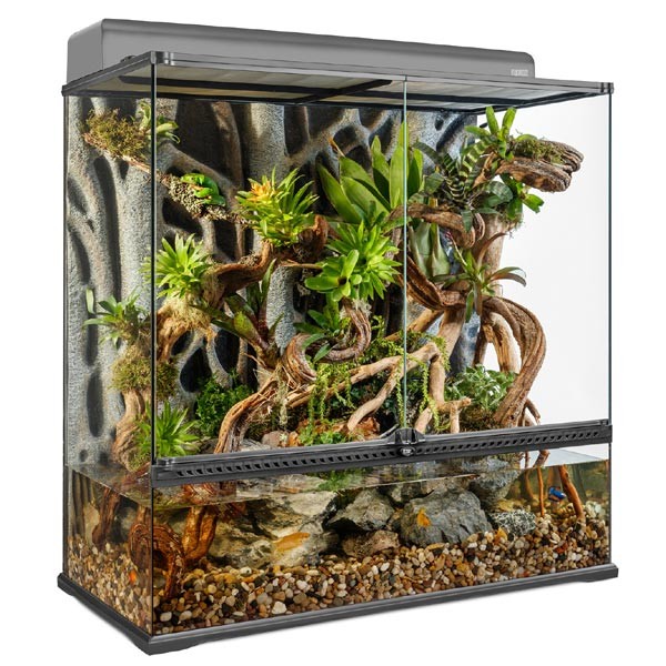 Exo Terra Advanced Paludarium & Rainforest Terrarium Large X-Tall 90x45x90cm