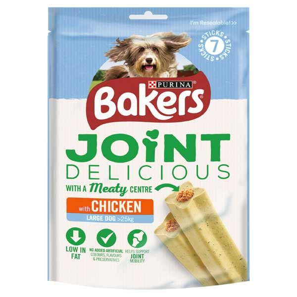 Bakers Joint Delicious Chicken Large 7 Pack Dog Treat