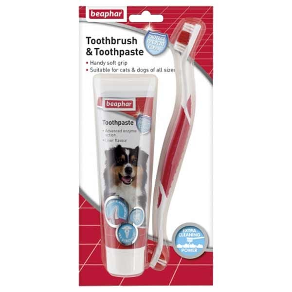 Beaphar Toothbrush/Paste Combipack