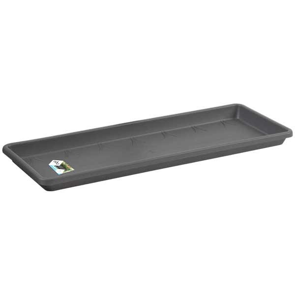 Elho Barcelona Trough Saucer Anthracite For Barcelona 70cm Planter