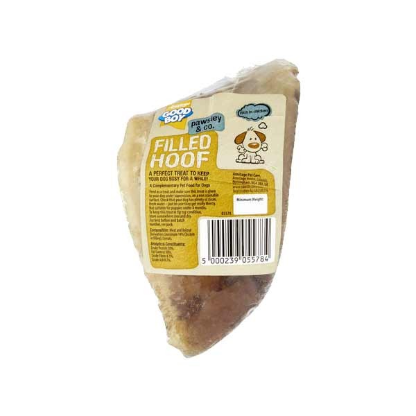 Good Boy Chicken Filled Hoof Single Dog Treat