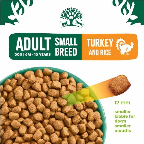 James Wellbeloved Turkey & Rice Small Breed Adult 7.5kg Dry Dog Food