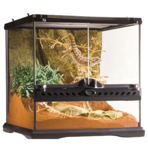 Exo Terra Advanced Glass Reptile Habitat Terrarium Mini Wide 30x30x30cm