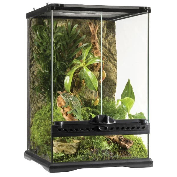 Exo Terra Advanced Glass Reptile Habitat Terrarium Mini Tall 30x30x45cm