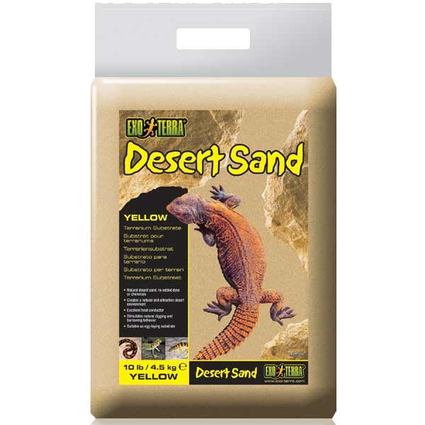 Exo Terra Desert Terrarium Sand Yellow 4.5kg