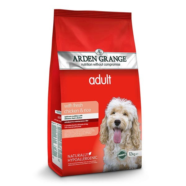 Arden Grange Chicken & Rice Adult 12kg Dry Dog Food