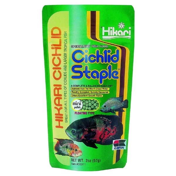 Hikari Cichlid Staple Mini Floating Pellet 57g