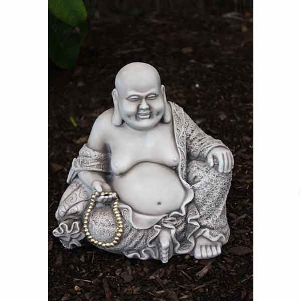 Jolly Buddha Stone Garden Ornament (Small) 40cm