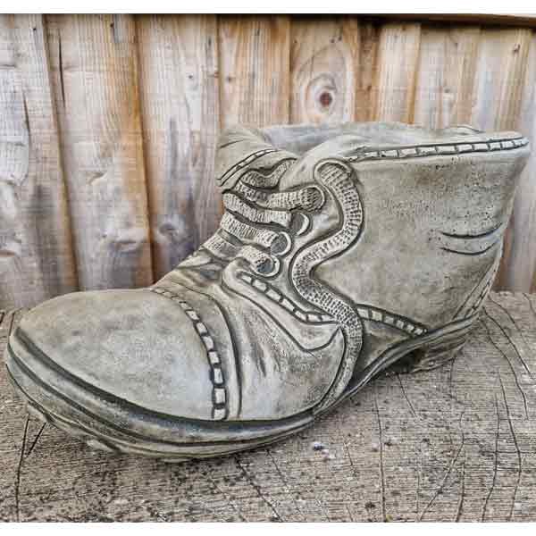 Boot Stone Planter 22cm