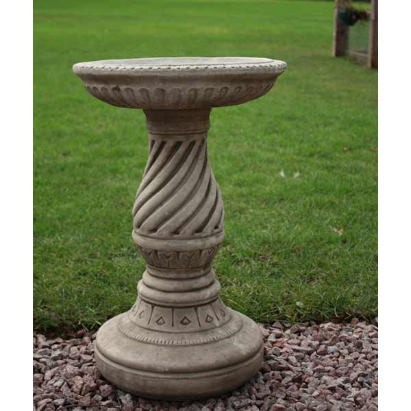 Scroll Stone Bird Bath 63cm