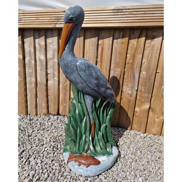 Heron Stone Garden Ornament 99cm